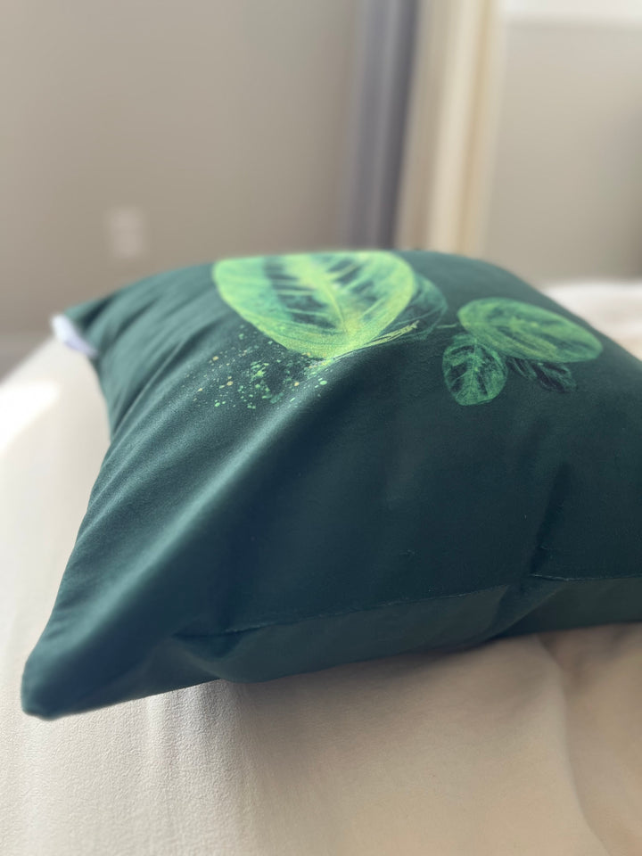 Housse de coussin · Maranta lemon lime