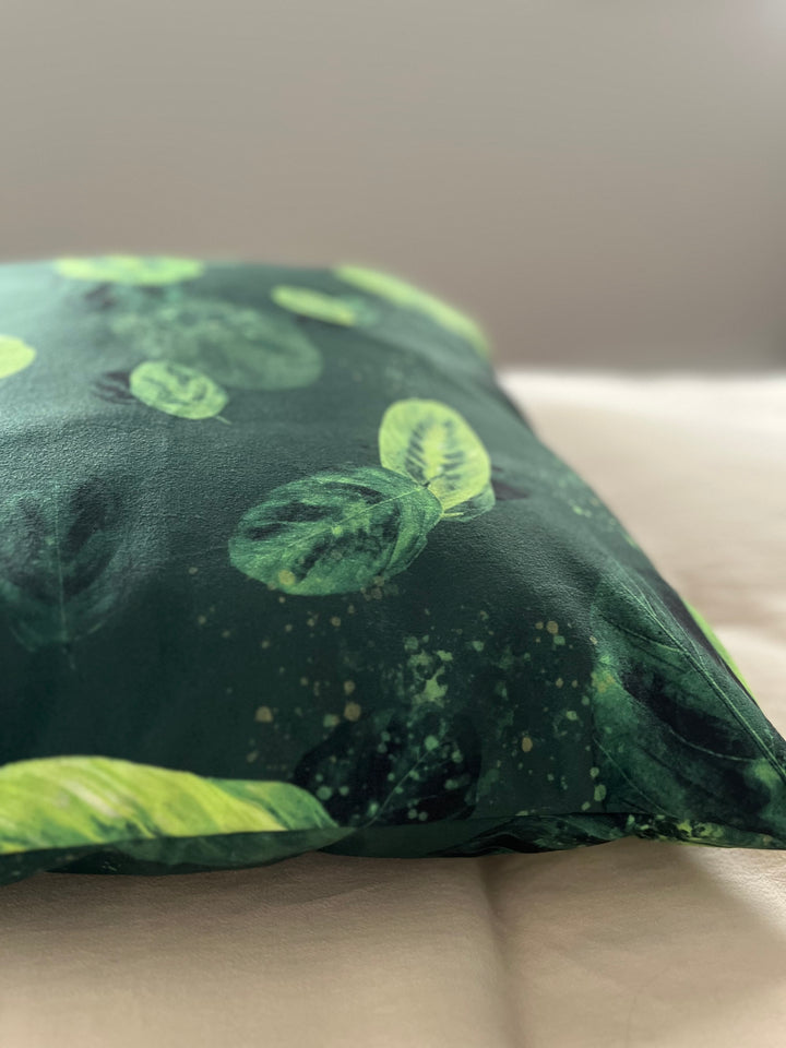 Housse de coussin · Maranta lemon lime