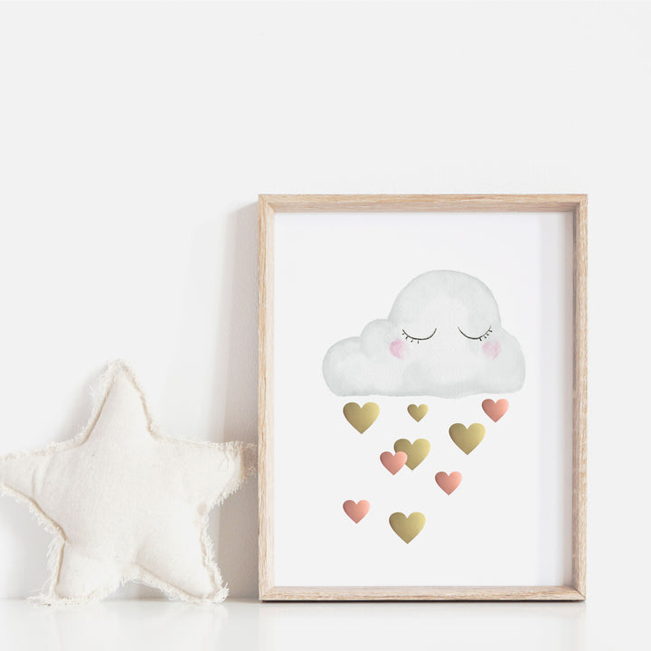 Ensemble affiches -  Arc-en-ciel et nuages