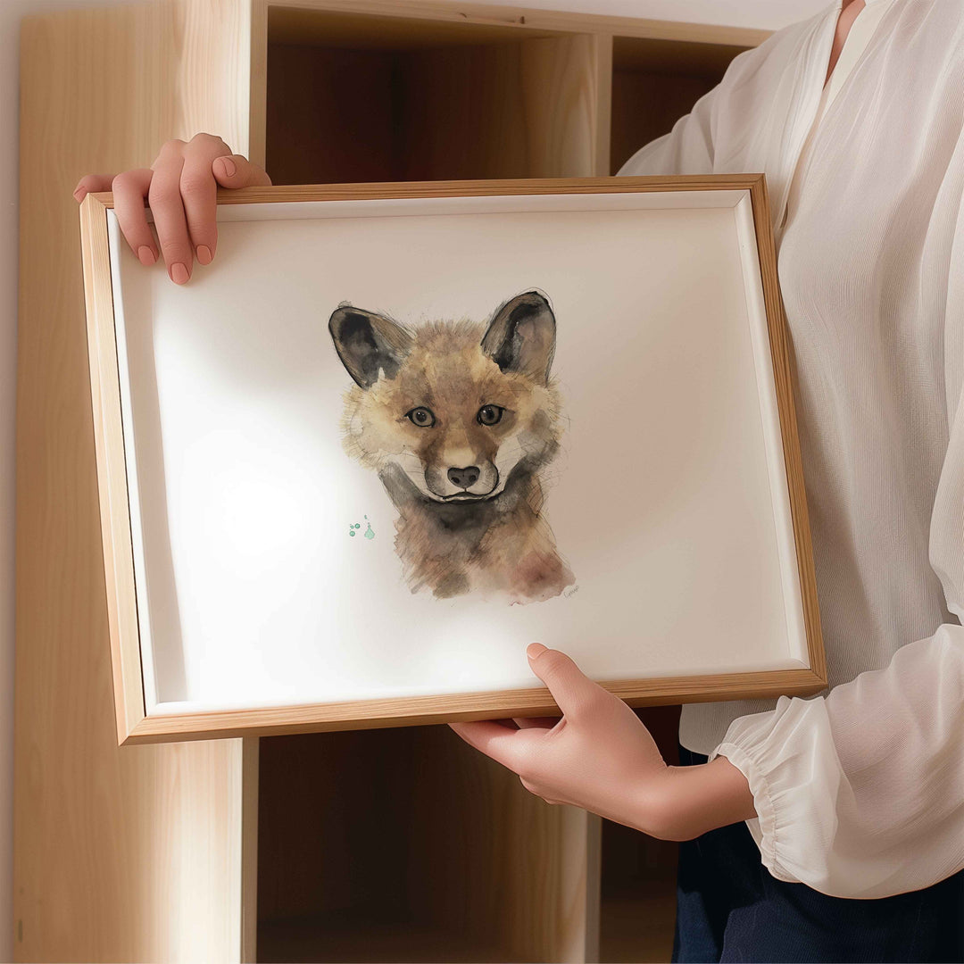 Illustration - Animaux de la forêt - Renard