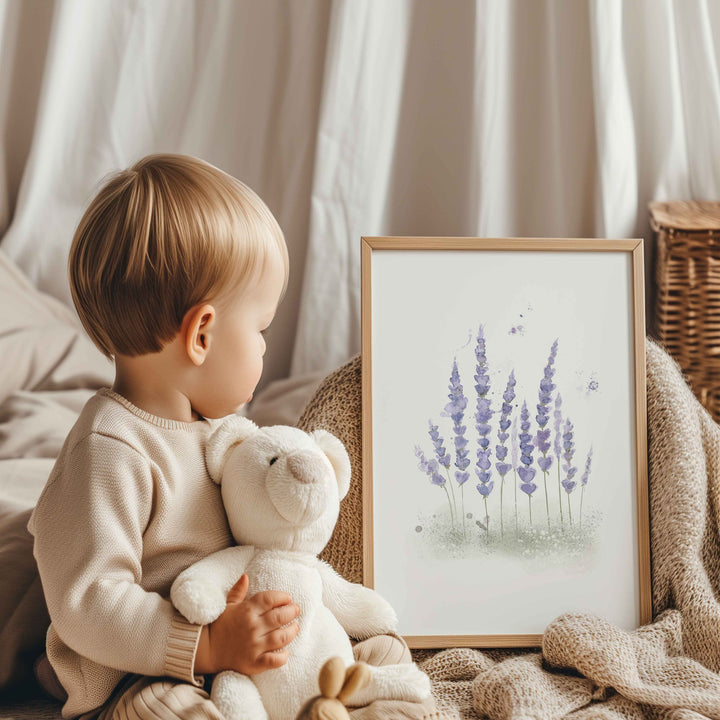 Illustration – Champ de lavande