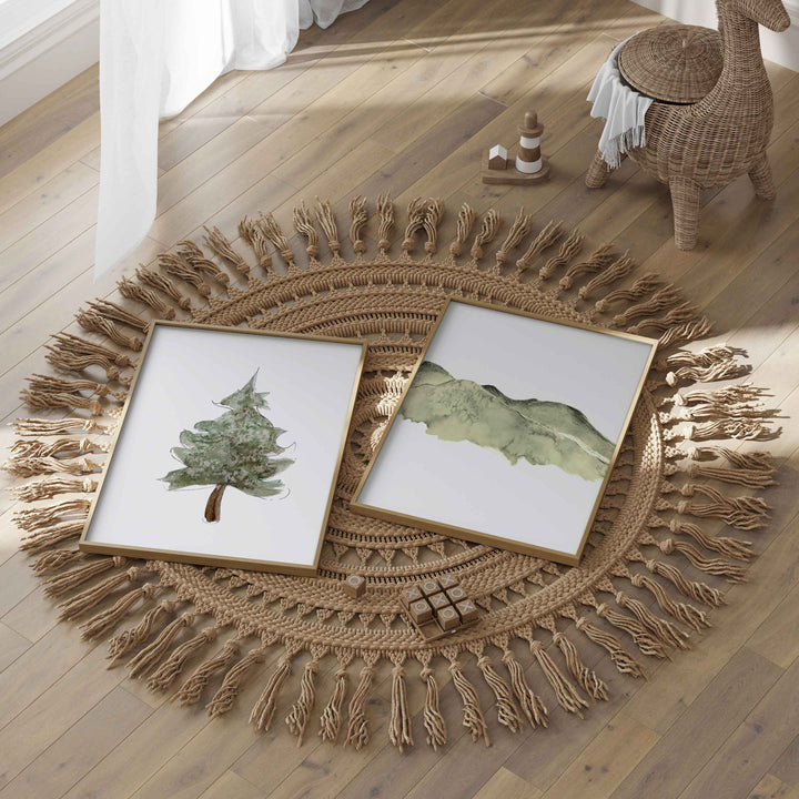 Affiche -  Trio d'affiches vélo de montagne