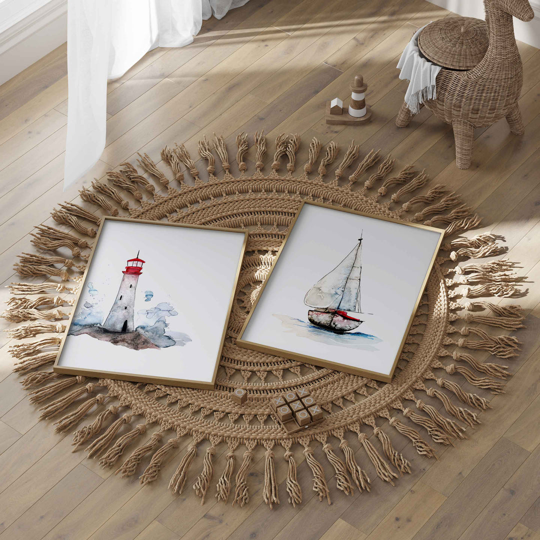 Affiche -  Bord de mer