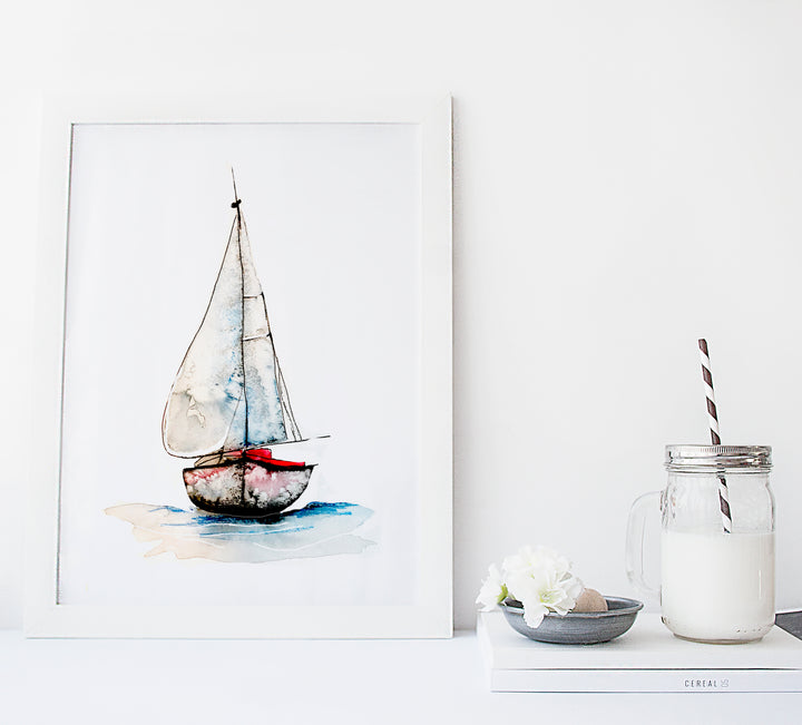 Affiche -  Bord de mer