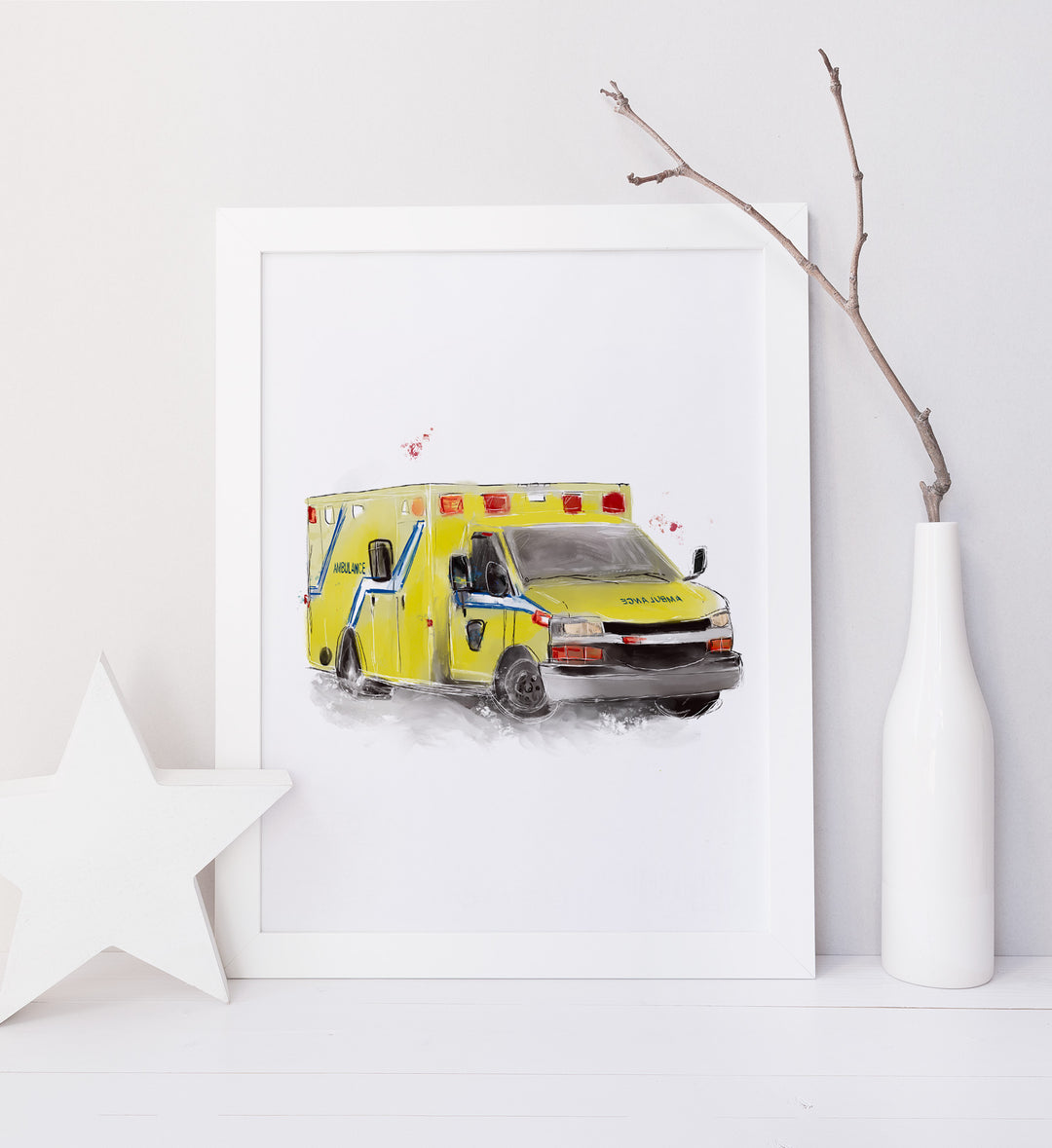 Illustration - Ambulance