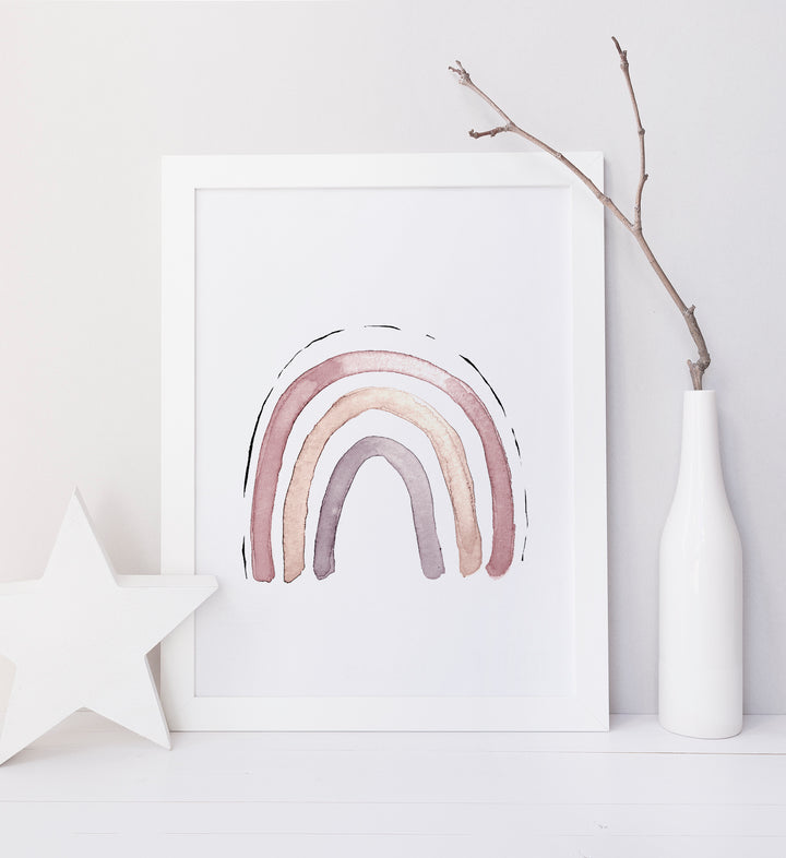 Illustration arc-en-ciel