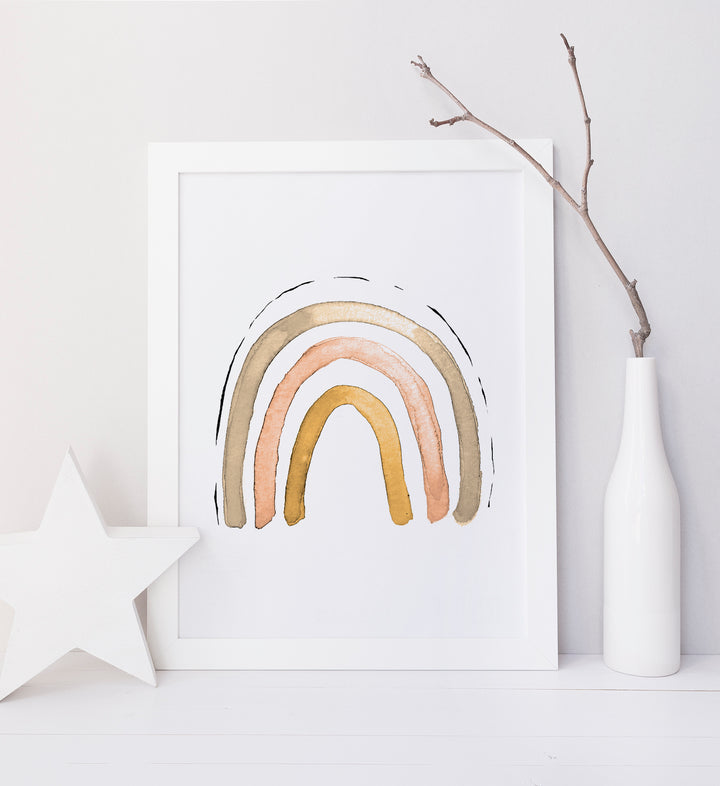 Illustration arc-en-ciel