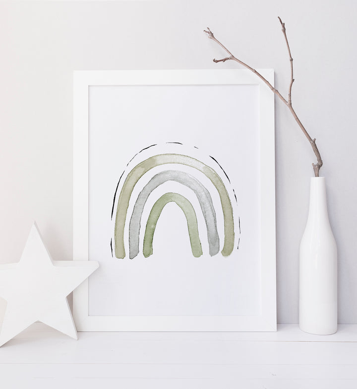 Illustration arc-en-ciel