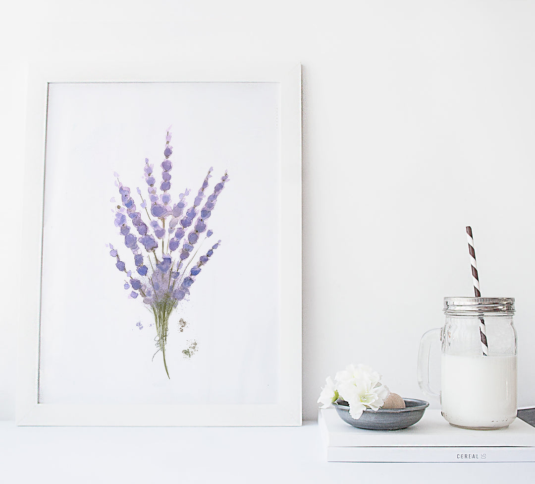Illustration - Bouquet de lavande