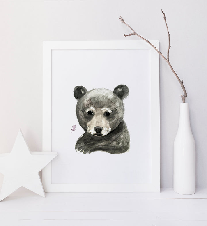 Illustration - Animaux de la forêt - Bébé ours