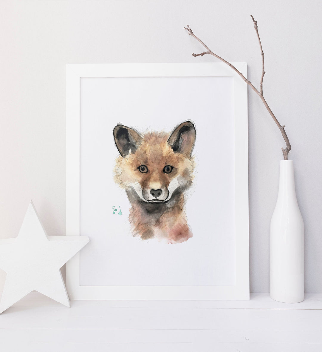 Illustration - Animaux de la forêt - Renard