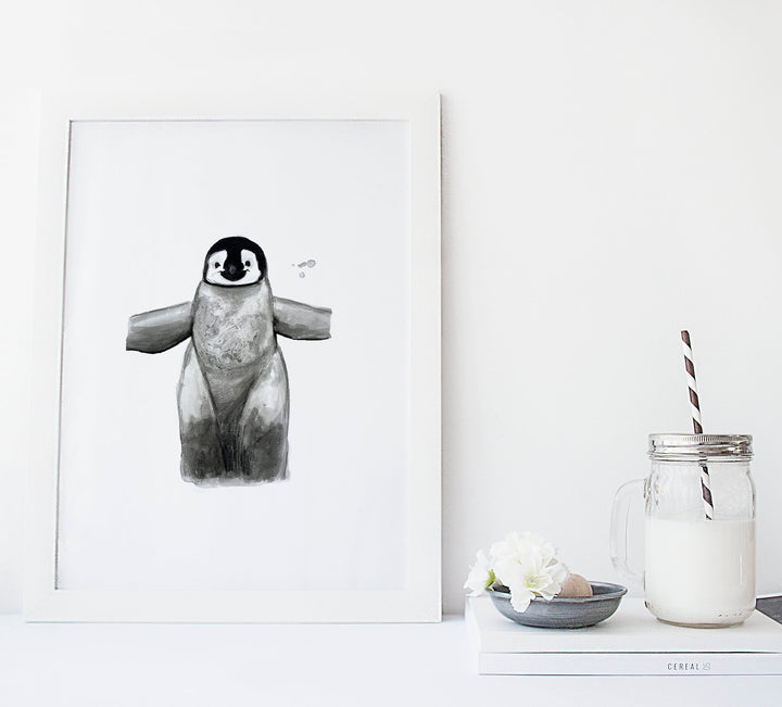 Illustration - Animaux polaires - Pingouin