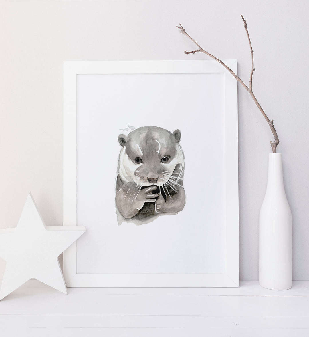 Loutre - Animaux de la forêt - Loutre de rivière