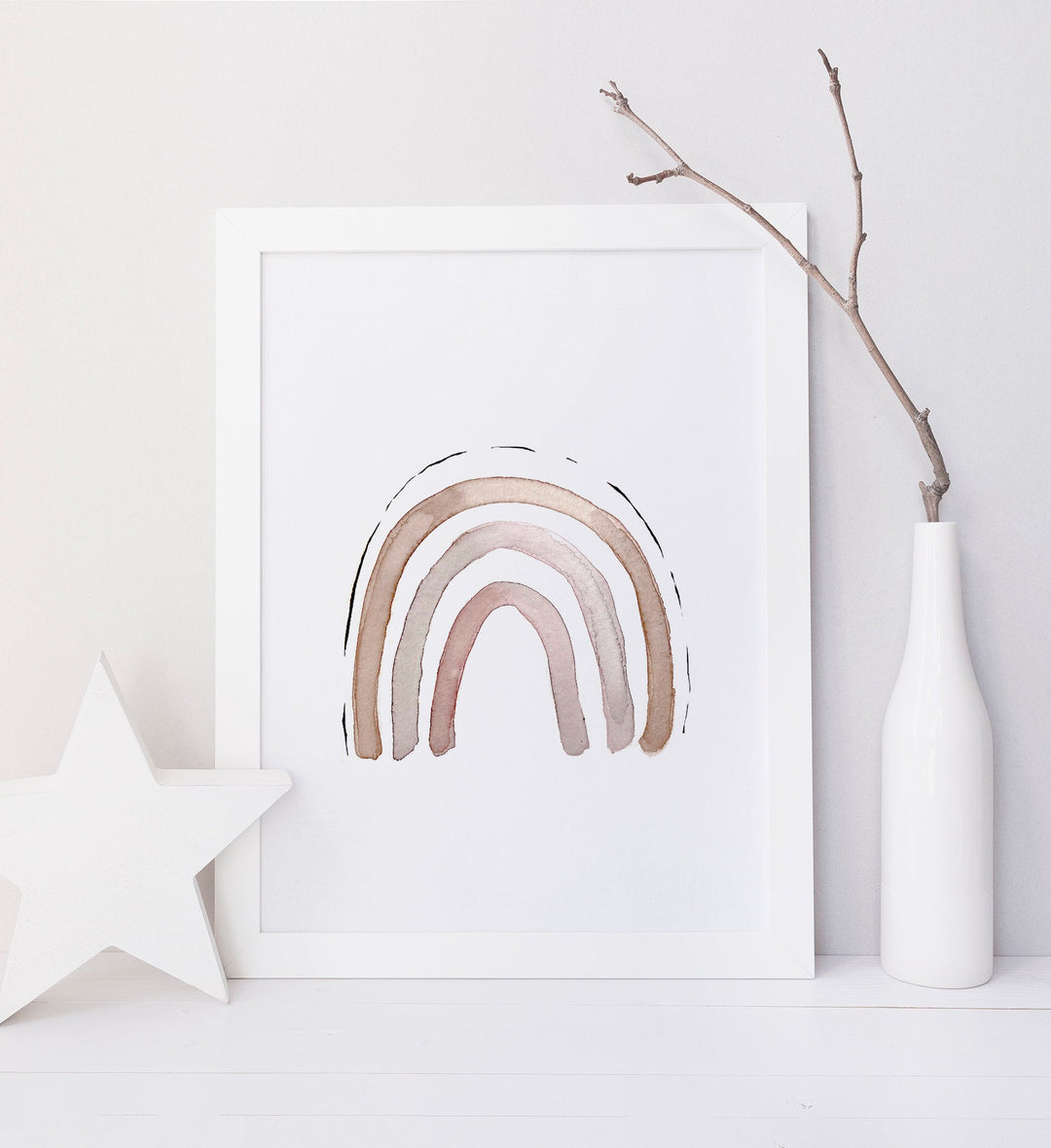 Illustration arc-en-ciel