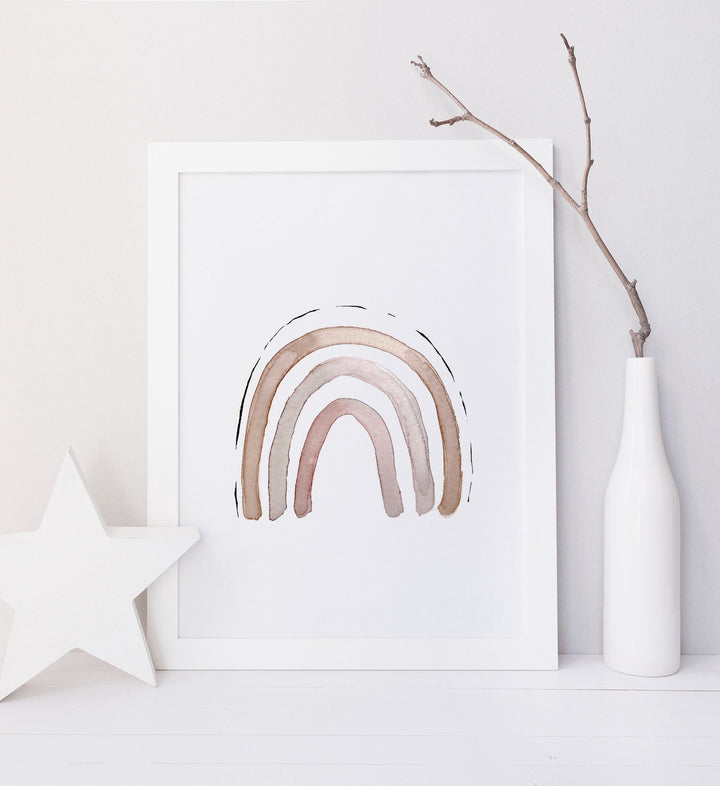 Illustration arc-en-ciel