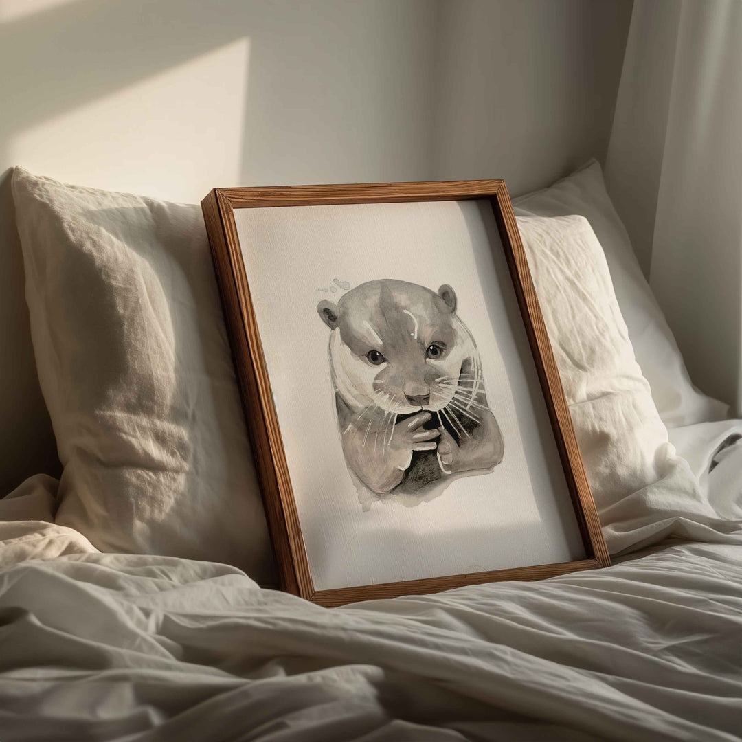 Wall Art - River Otter