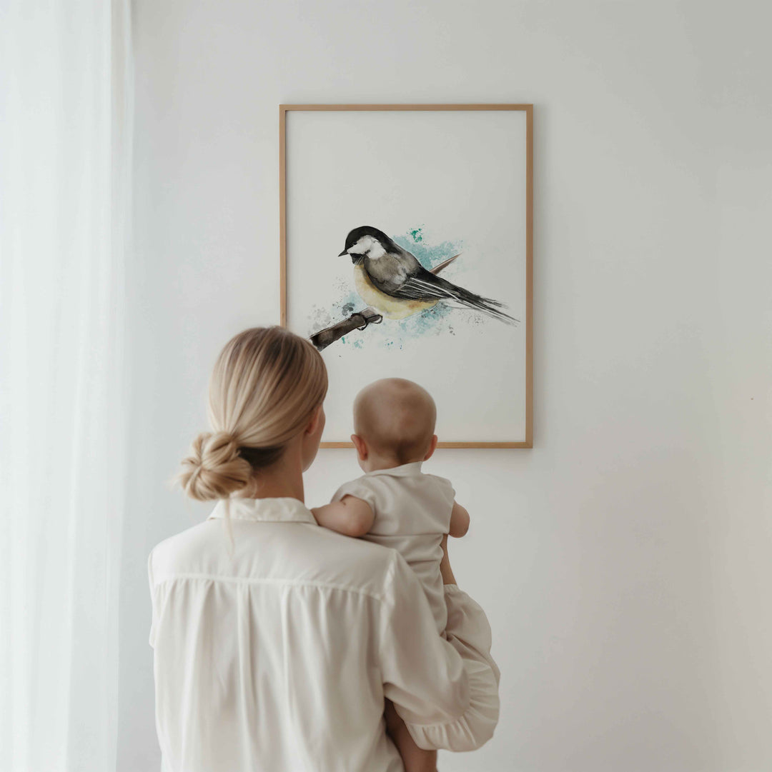 Wall print - Tit