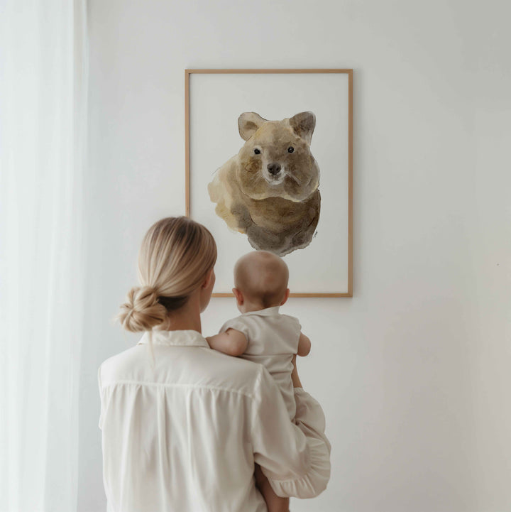 Wall print - The quokka