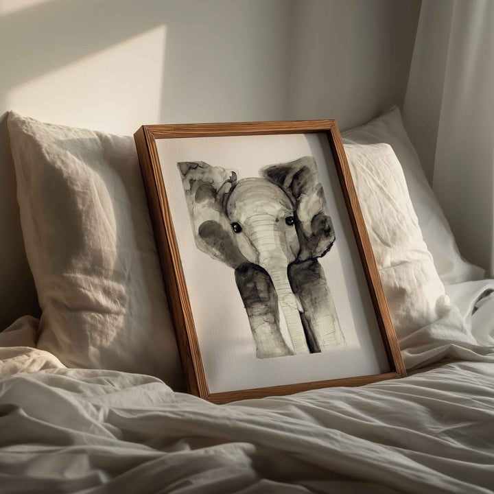 Illustration - Animaux de la savane  - Éléphant