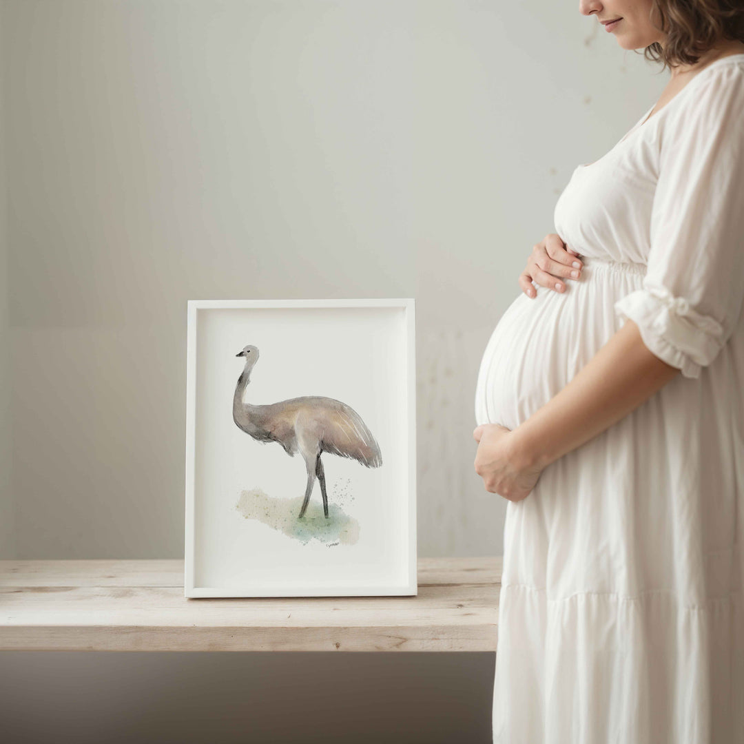 Wall Art - Emu
