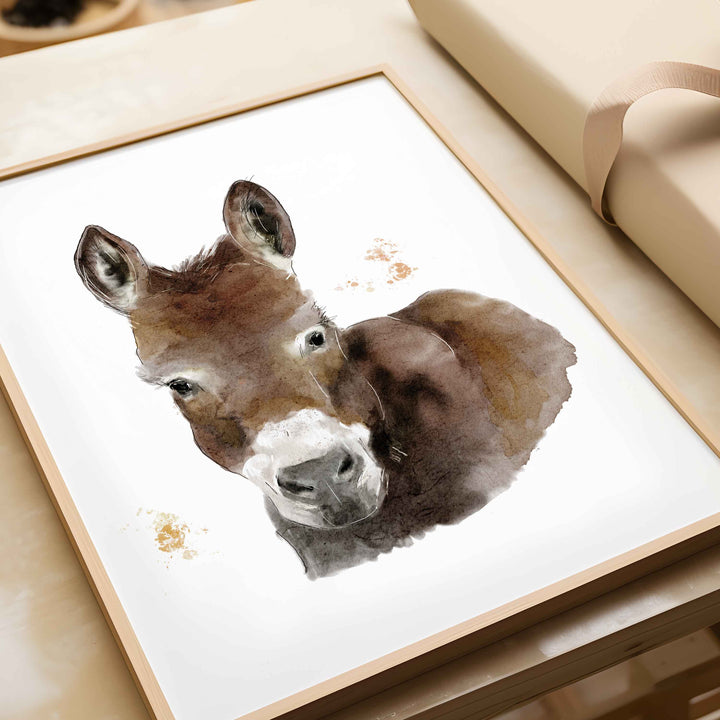 Illustration - Animaux de la ferme - Âne