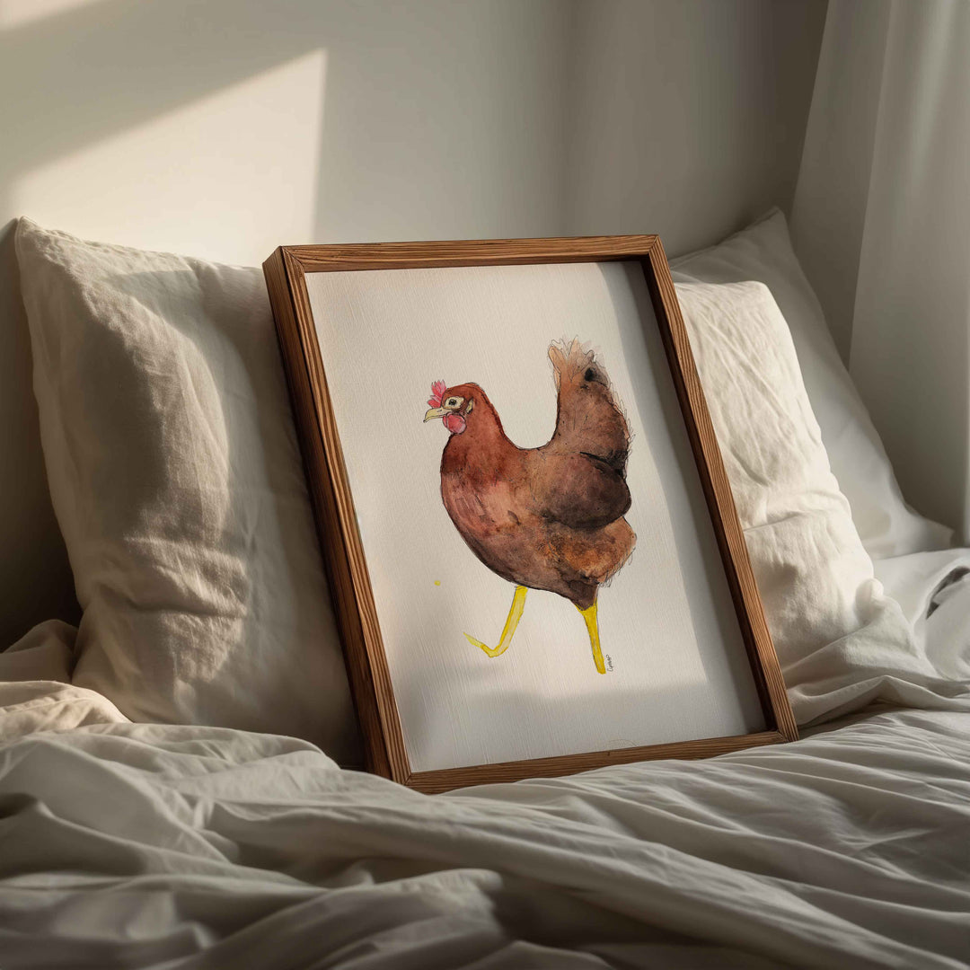 Wall poster - Little Red Hen