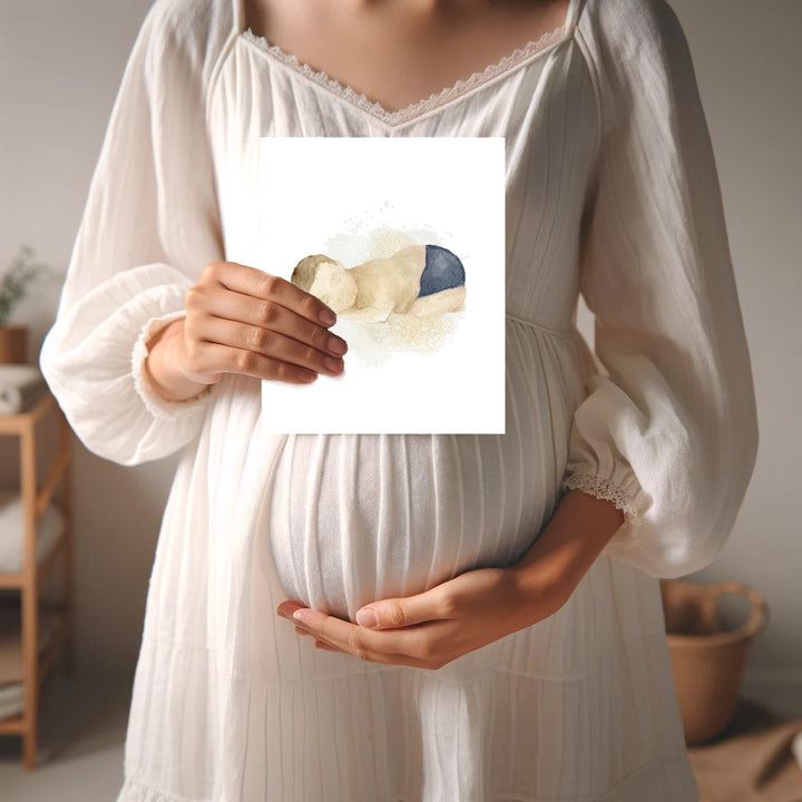 Illustration - Maternité - Petit trésor