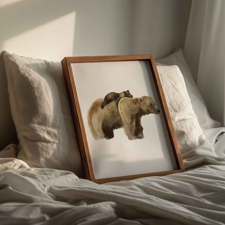 Wall print - Black Bear Cub