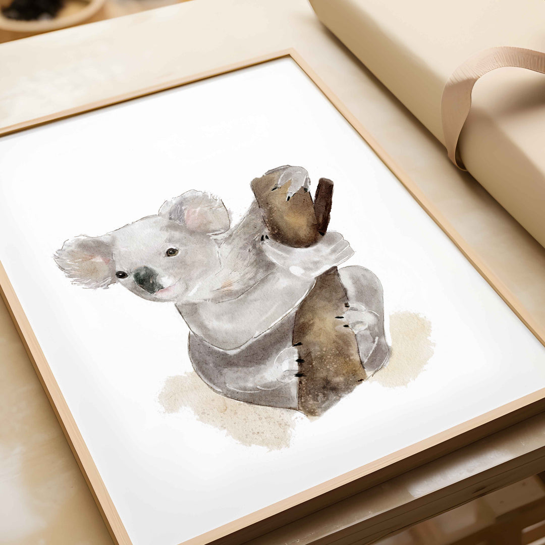 Wall art - Curious Koala