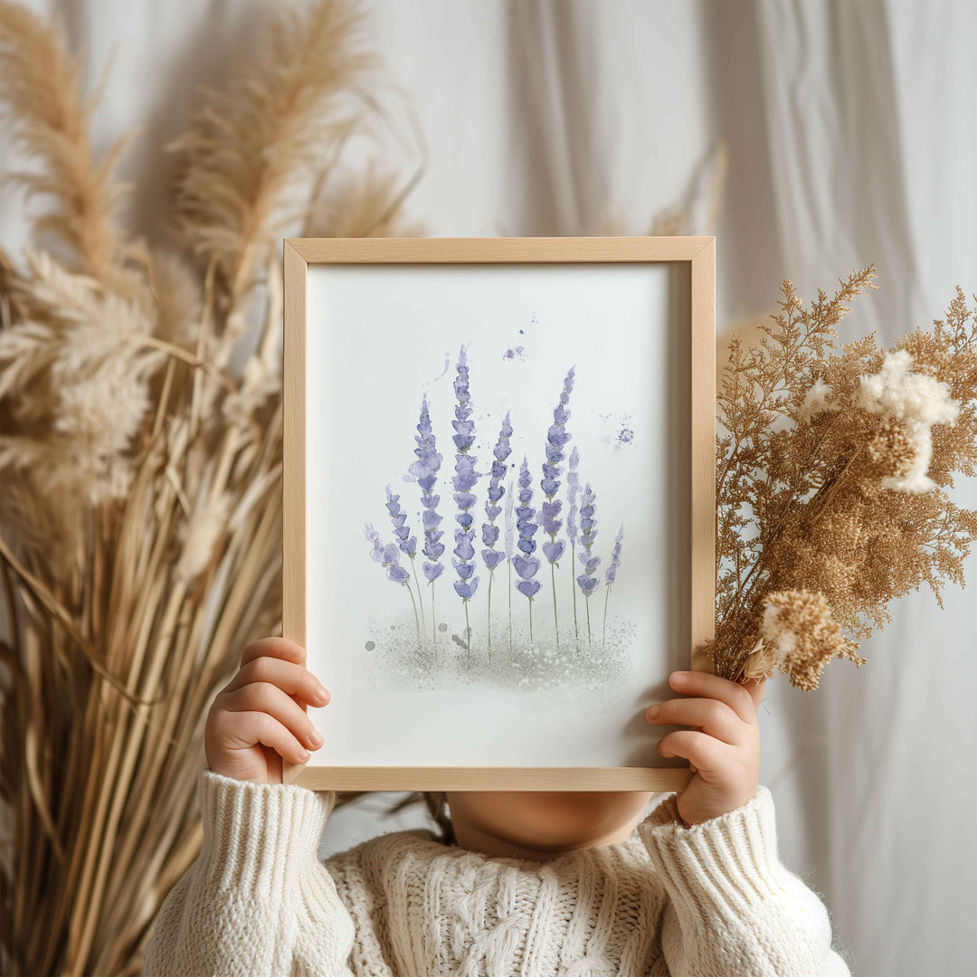 Illustration – Champ de lavande
