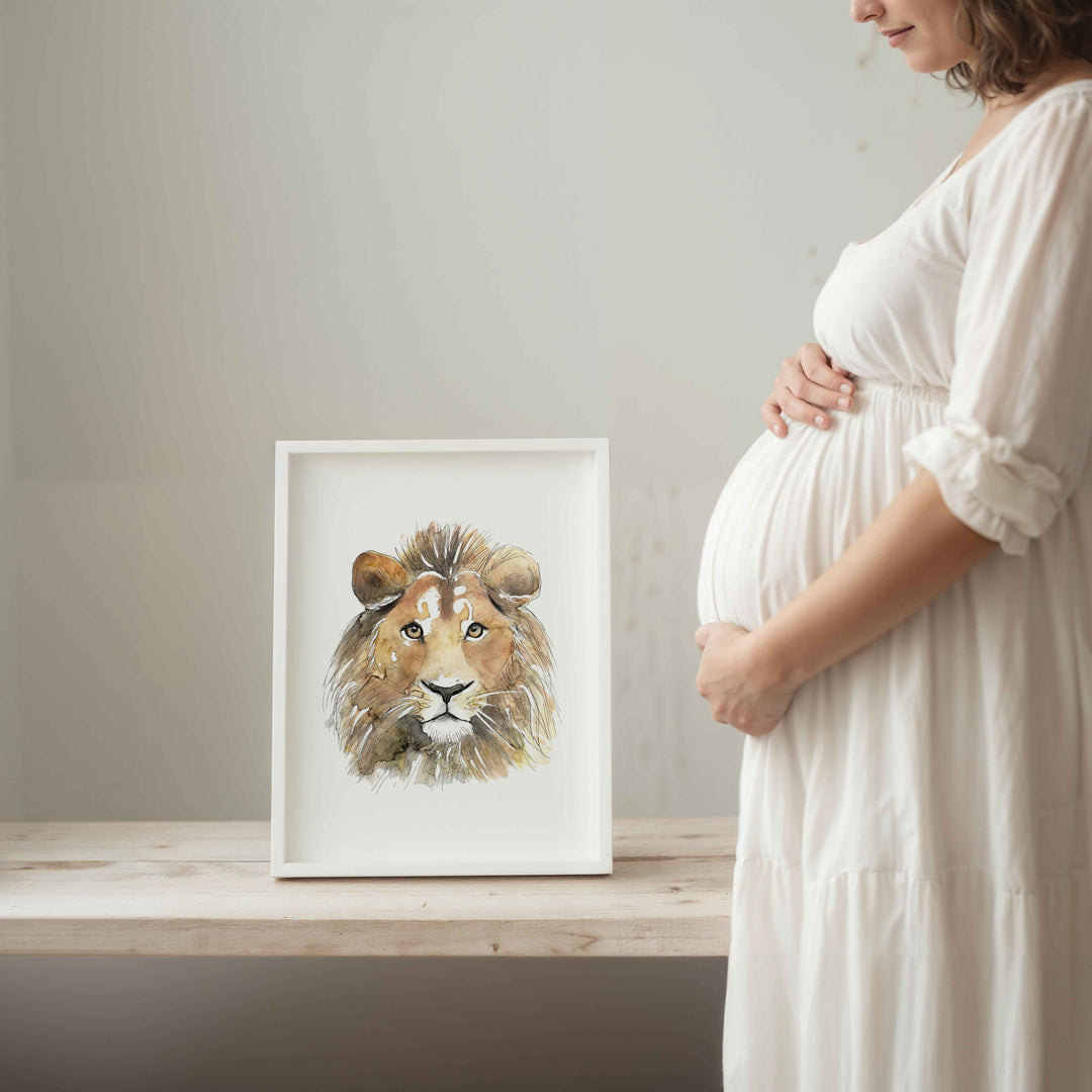 Illustration - Savanna Animals - Lion