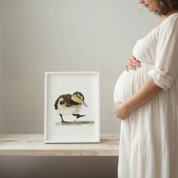 Illustration - Animaux de la ferme - bébé canard