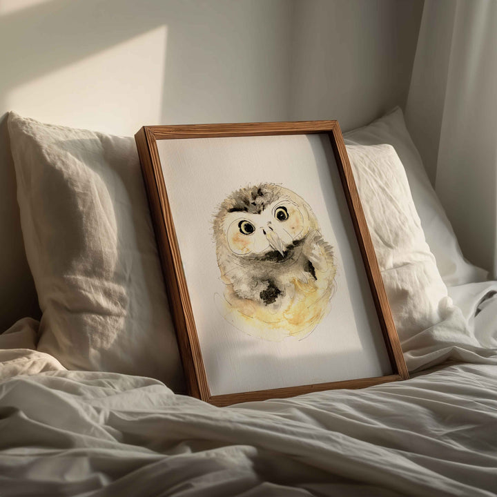 Wall print - the owl