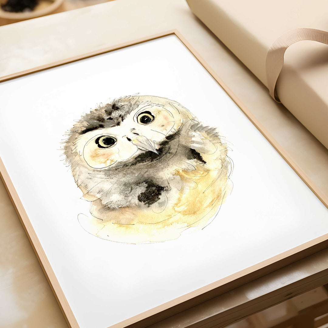 Wall print - the owl