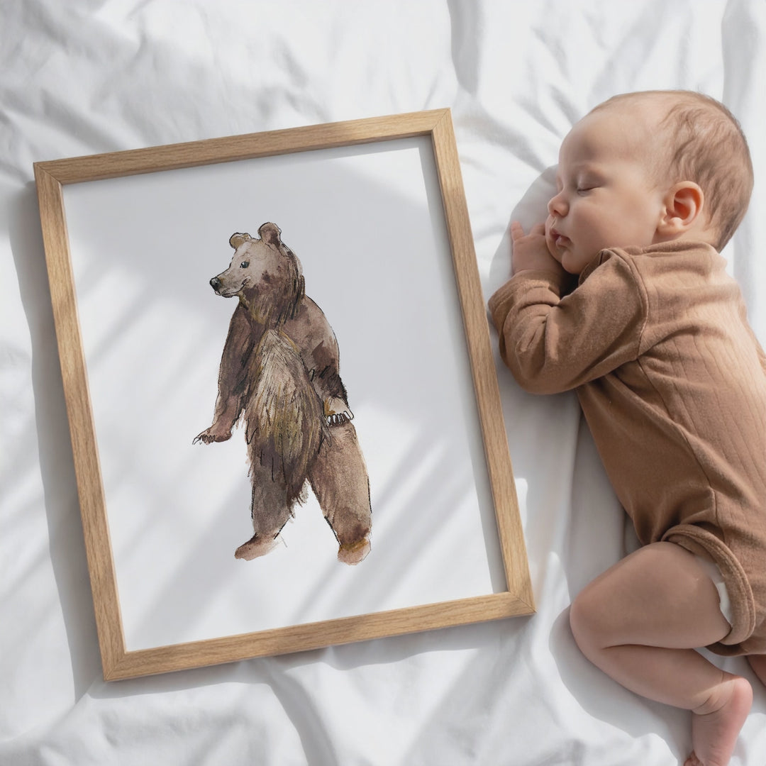 Wall poster - Standing bear