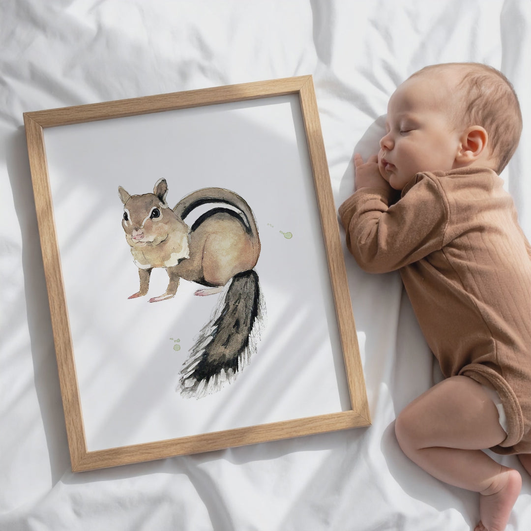 Wall Poster - Chipmunk