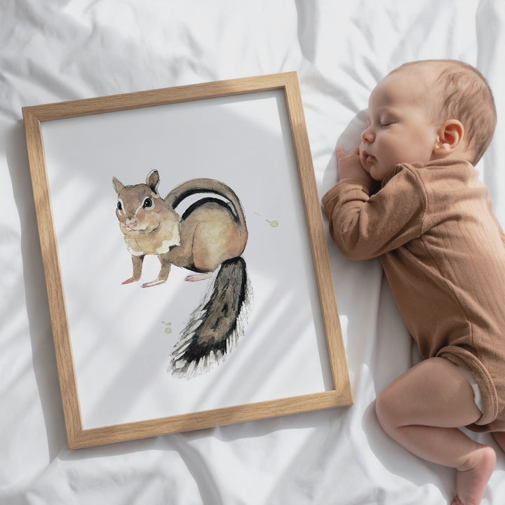 Wall Poster - Chipmunk