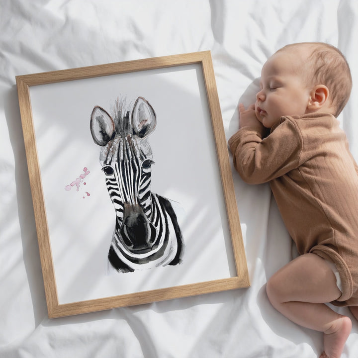 Illustration - Animaux de savane - Zèbre