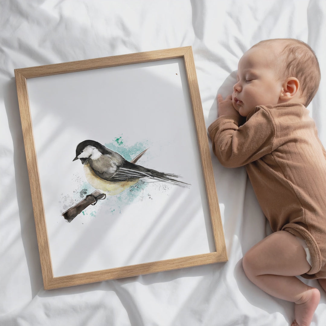 Wall print - Tit