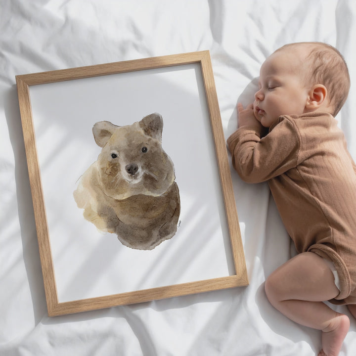 Wall print - The quokka