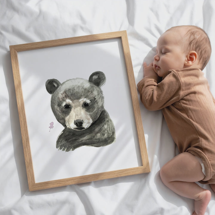 Mural - Black Bear Cub