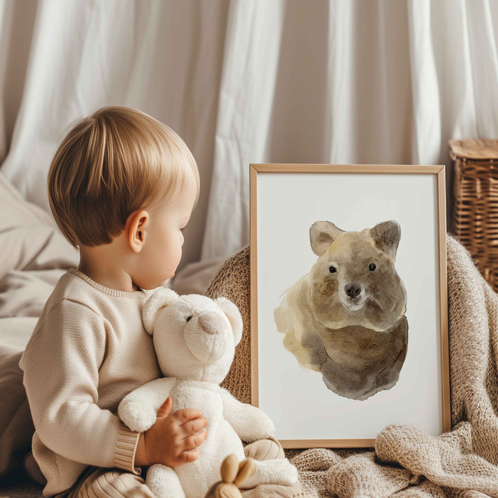 Wall print - The quokka