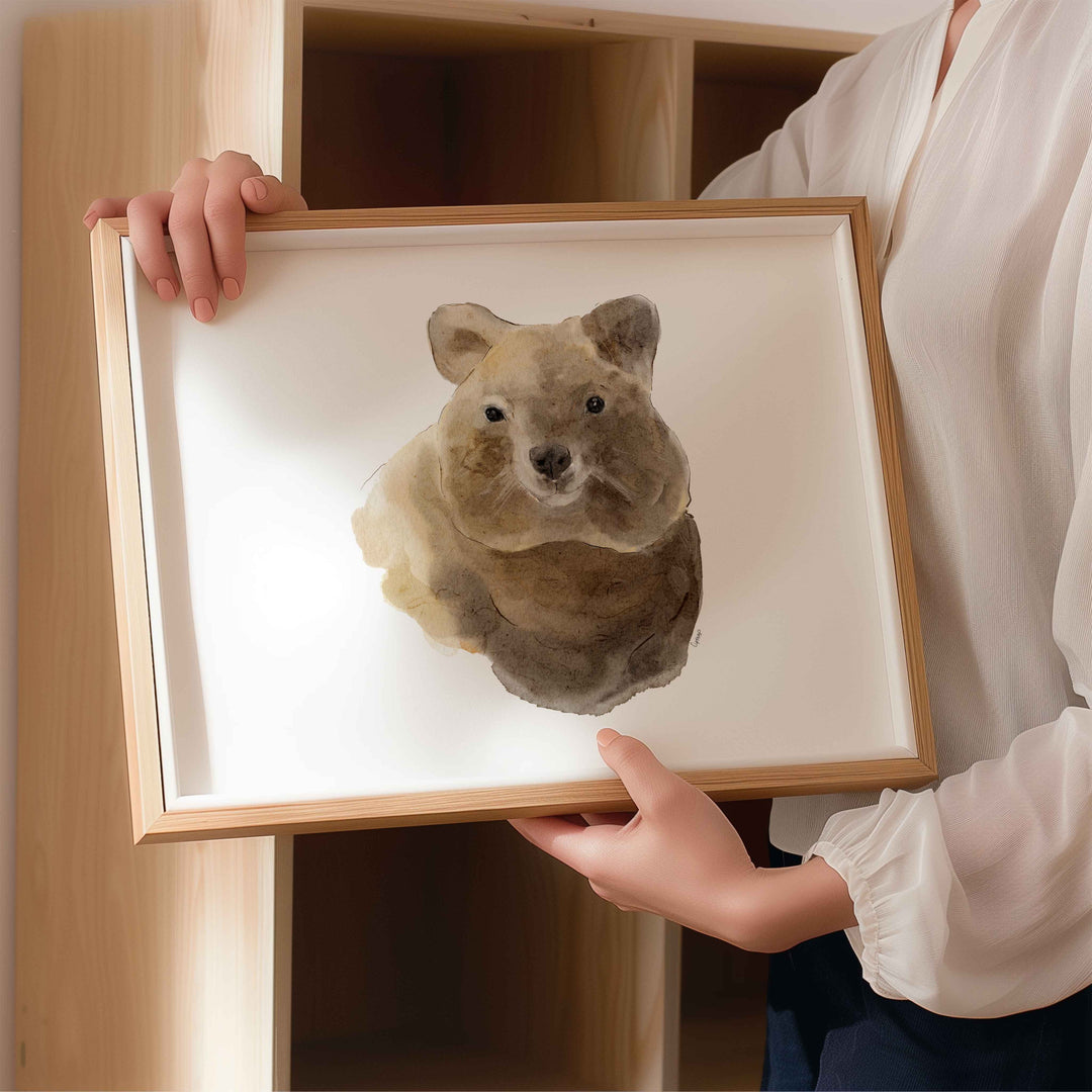 Wall print - The quokka