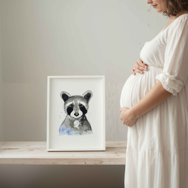 Wall print - Raccoon