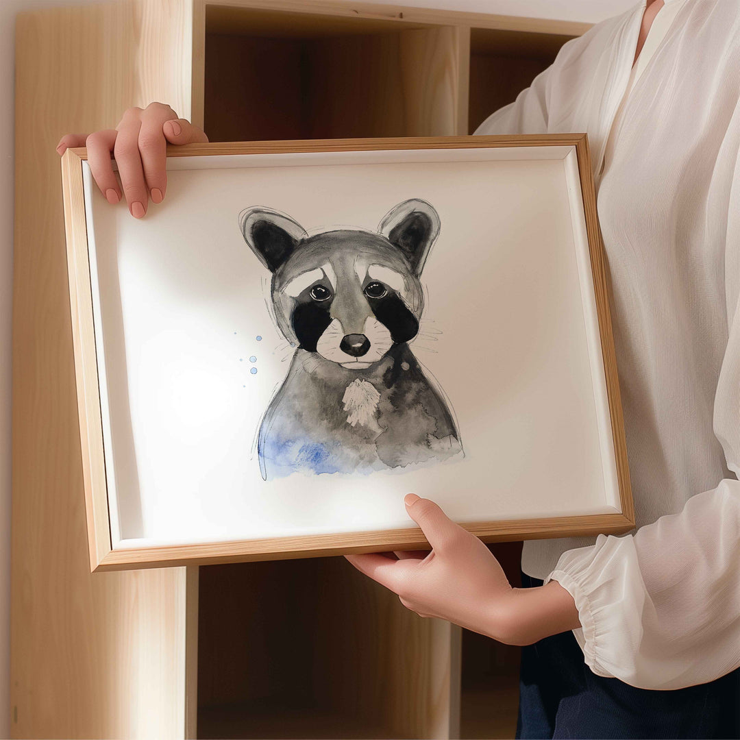 Wall print - Raccoon