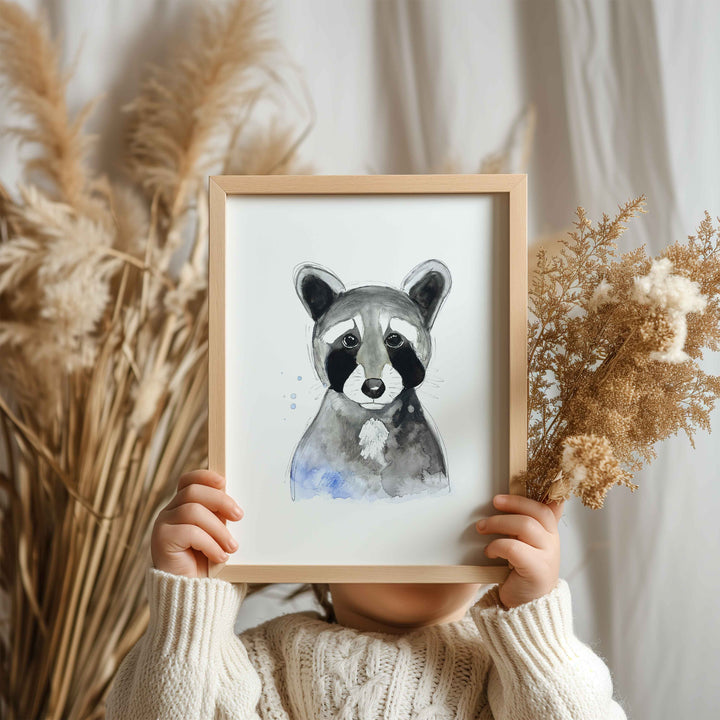 Wall print - Raccoon