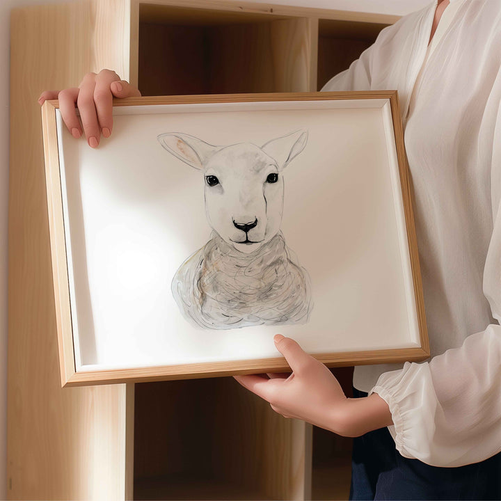 Illustration - Farm Animals - Sheep