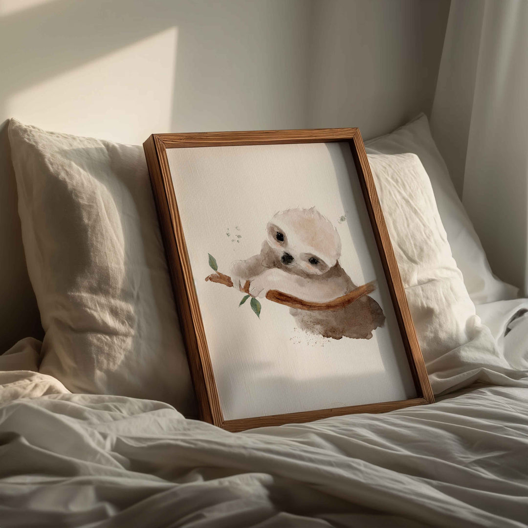 Wall print - The Baby Sloth