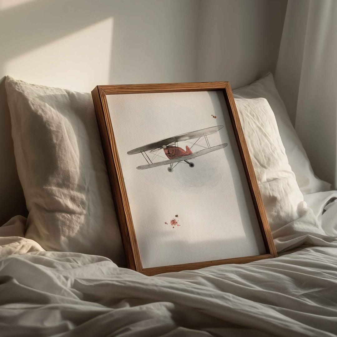 Airplane poster set - Adventure in the clouds