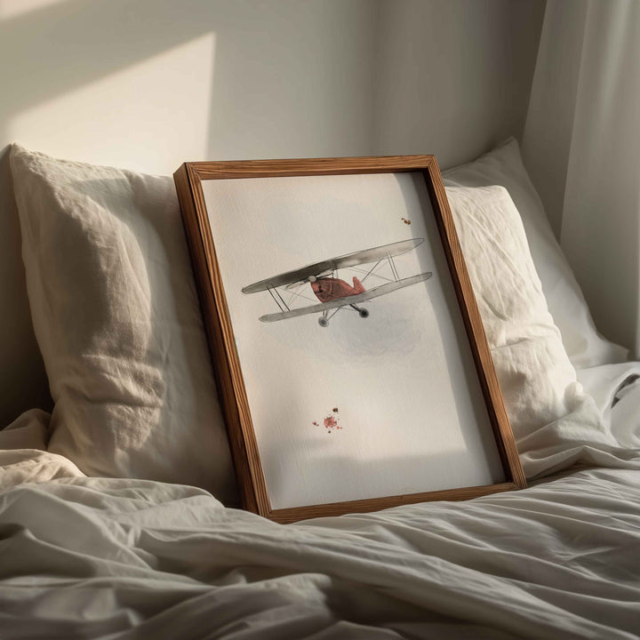 Airplane poster set - Adventure in the clouds
